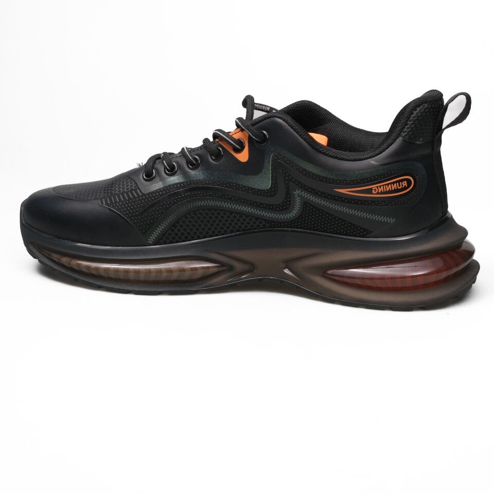 24K-296-314-SNEAKER-SİYAH-ORANJ