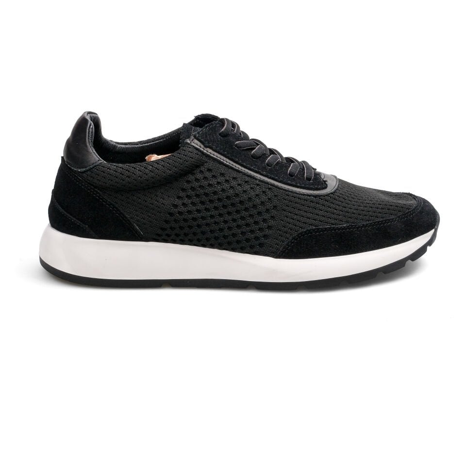 25Y-SNEAKER-2321-SİYAH-TRİKO